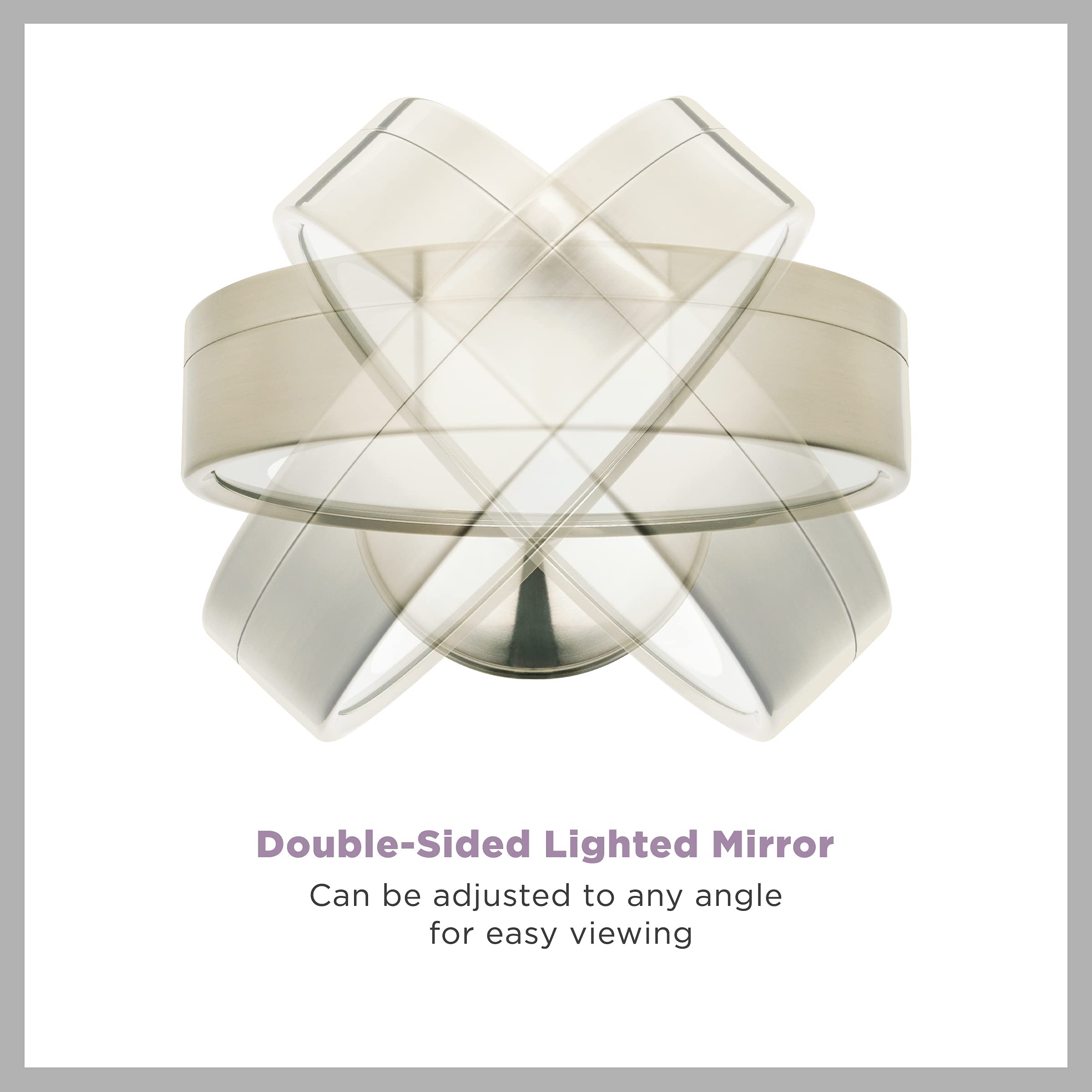 CONAIR BE116T Double-Sided Fluorescent Mirror